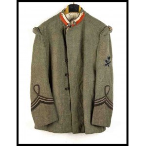 ITALY, Kingdom Great War Corporal's jacket with bomb launcher badge