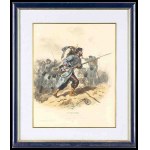 ITALY, Kingdom Lot of three lithographs depicting various military types