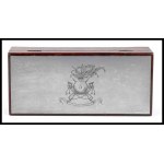 ITALY, Kingdom Wooden box engraved with the frieze of the 8th Bersaglieri Regiment