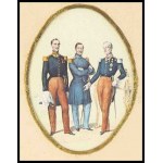 ITALY, Kingdom of the Two Sicilies Portrait of officers