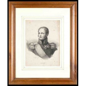 RUSSIA, Empire Charles MOTTE (1785-1836) Portrait of Tsar Alexander II