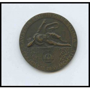AUSTRIA, Empire Austria Erit medal in Orbe Ultima 1914