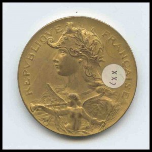 FRANCE Universal Exposition medal, Paris 1898