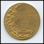 FRANCE Universal Exposition medal, Paris 1898