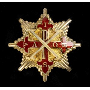 ITALY Constantinian Order of Saint George, grand cross plaque