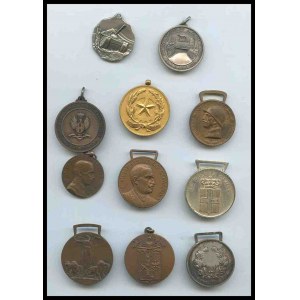 ITALY Lot of 11 medals