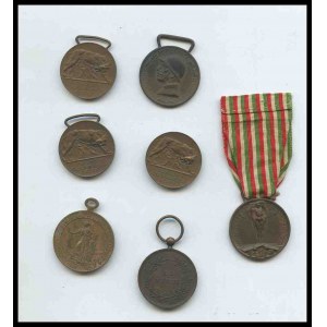 ITALY Lot of 7 medals