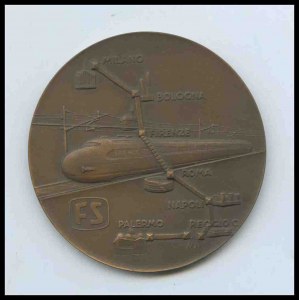 ITALY FS commemorative medal 06/25/70