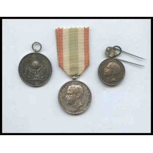 ITALY Lot of 3 medals