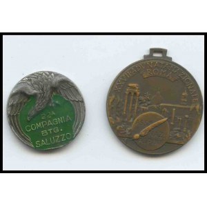 ITALY Alpine medal and badges