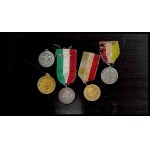 ITALY, Kingdom Lot of 5 Vittorio Emanuele III medals