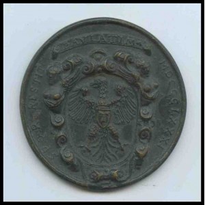 ITALY, Kingdom Rome 1881 commemorative medal, bronze