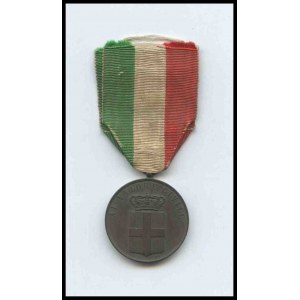 ITALY, Kingdom bronzo, con nastrino