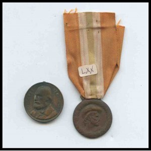 ITALY, Kingdom Lot of 2 Garibaldi medals