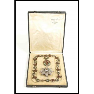 PORTOGALLO, Kingdom Military Order of St. James of the sword, collar and plaque