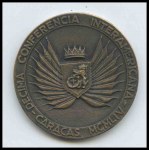 VENEZUELA Commemorative Medal Tenth Inter-American Conference, Caracas 1954