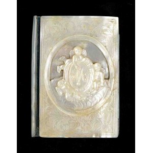 ITALY, Kingdom Mother of pearl dance card