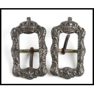 ITALY, Kingdom Lot of 2 Quirinal horse buckles