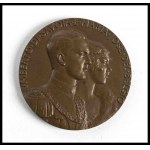 ITALY, Kingdom Commemorative medal: Wedding of Umberto of Savoy and Maria Josè of Belgium, 8 January 1930