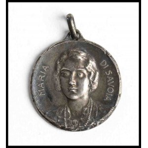 ITALY, Kingdom Commemorative medal for the marriage of Maria di Savoia & Luigi di Borbone