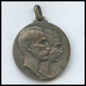 ITALY, Kingdom Boris-Giovanna wedding medal 1930