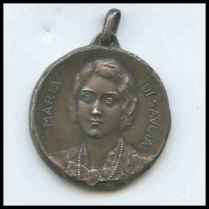 ITALY, Kingdom Maria di Savoia wedding medal