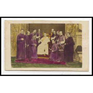 Photo of Pius IX's court