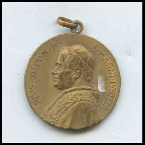 Saint Pius XI Year Medal