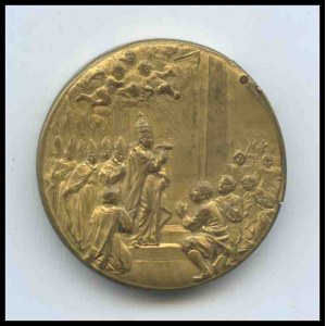 Box in the form of Holy Year 1933/1934 medal