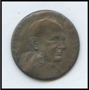 Paul VI commemorative medal, silver