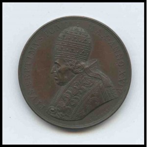 Pius VII Public Health Meritorious Medal