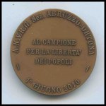 ITALY, Kingdom Giuseppe Garibaldi Medal 2010 150th OF THE THOUSAND