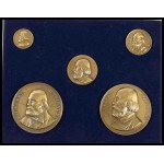 ITALY, Kingdom Box with 5 Garibaldi medals