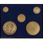 ITALY, Kingdom Box with 5 Garibaldi medals