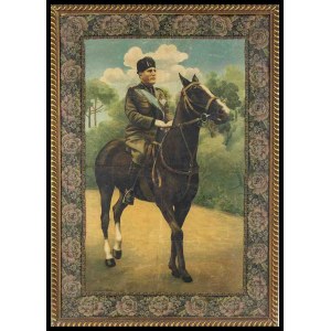 ITALY, Kingdom Equestrian portrait of Benito Mussolini