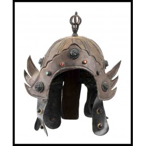 ITALY Theatrical helmet in the style of ancient China