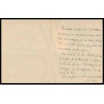 ITALY, Kingdom Autographed letter from Luigi Federzoni, president of the Senate of the Kingdom and Minister of Colonies and the Interior
