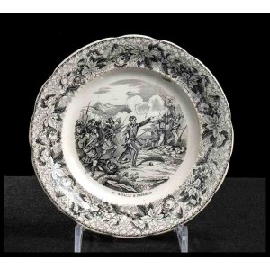 UNITED KINGDOM Plate decorated with the Battle of Inkerman