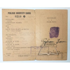POLISH Identity Card.