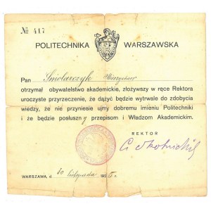 POLITECHNIKA Warszawska.
