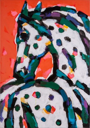 Bogusław LUSTYK (ur. 1940), Paint Horse; 2015