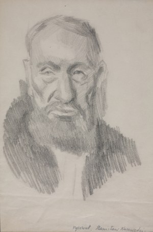 Stanisław KAMOCKI (1875-1944), Głowa starego mężczyzny z brodą (ojca artysty?)