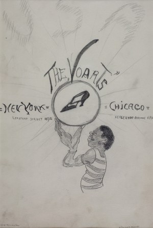 Karol KOSSAK (1896-1975), „The Voarts”, projekt plakatu