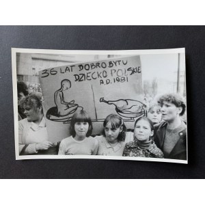 SOLIDARITA. Hladové pochody: Spomienky na fotografie. Lodž/Grudziąc [1981].