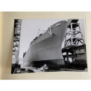 Album. The launching of the PJM ship Ziemia Lubuska. Trieste [1966].