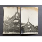 AVIATION. Żwirko i Wigura mound. Two photos. Sejny [1932].