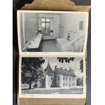 OPOLNICA [Giersdorf] Schloss in Opolnica. Album mit 15 Fotografien. Breslau [1941].