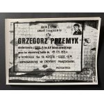 Grzegorz PRZEMYK. Fotorelacja z pogrzebu. Varšava [1983].