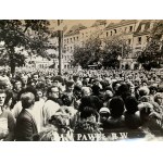 JAN PAUL II. Set of 7 photographs. Warsaw [1983].