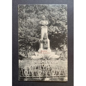 KRYNICA. Mickiewiczův pomník [1914].